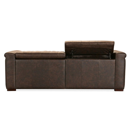 Hooker Furniture Savion Deux Sofa With Power Recliners And Power Headrests