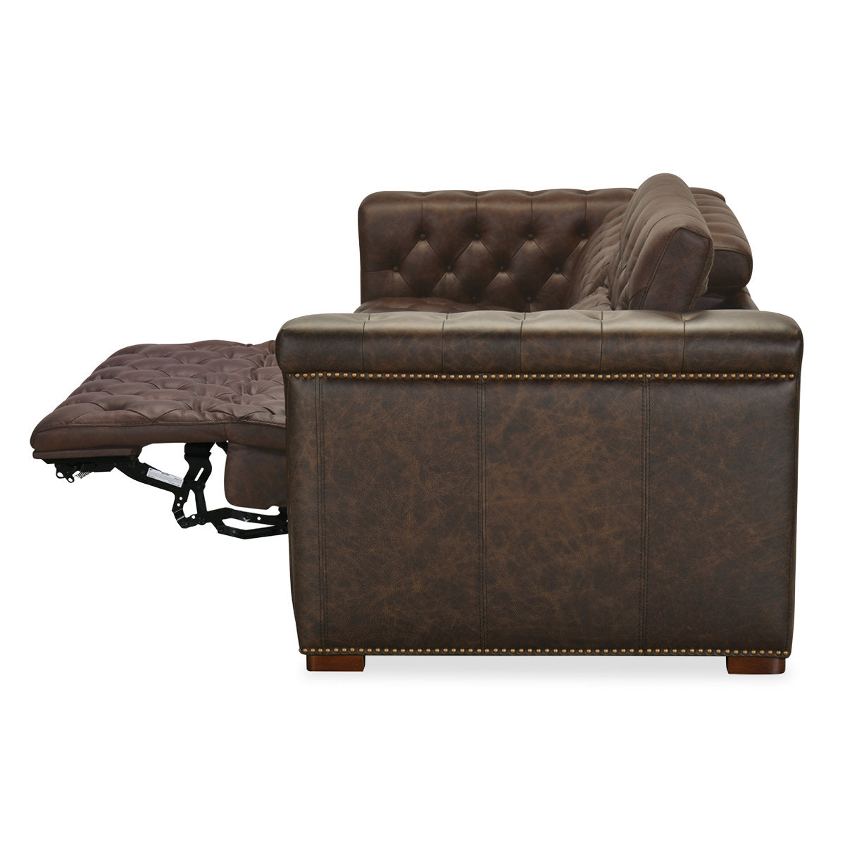 Hooker Furniture Savion Deux Sofa With Power Recliners And Power Headrests