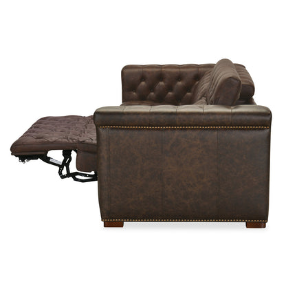 Hooker Furniture Savion Deux Sofa With Power Recliners And Power Headrests