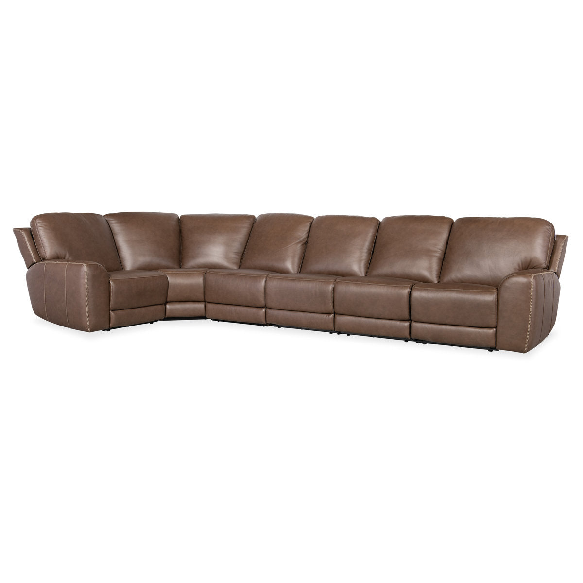 Hooker Furniture Ss 6 Piece Leather Sectional