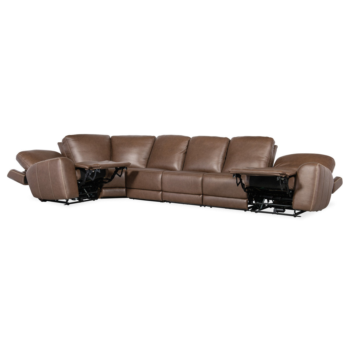 Hooker Furniture Ss 6 Piece Leather Sectional