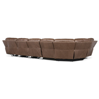 Hooker Furniture Ss 6 Piece Leather Sectional