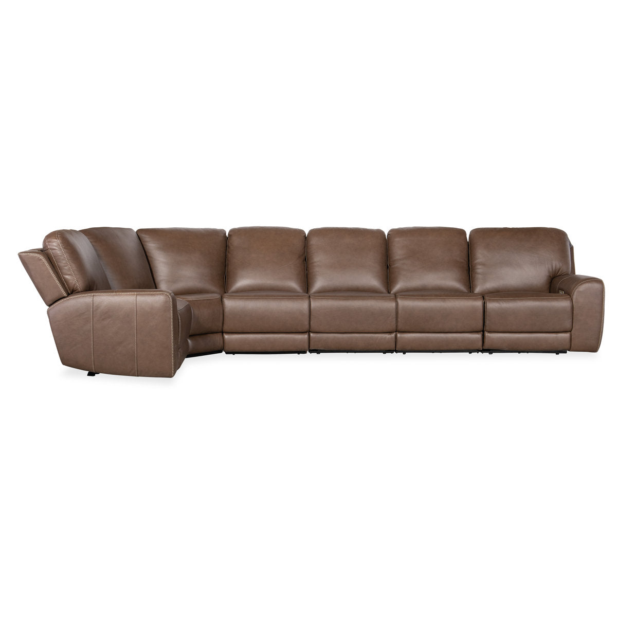 Hooker Furniture Ss 6 Piece Leather Sectional