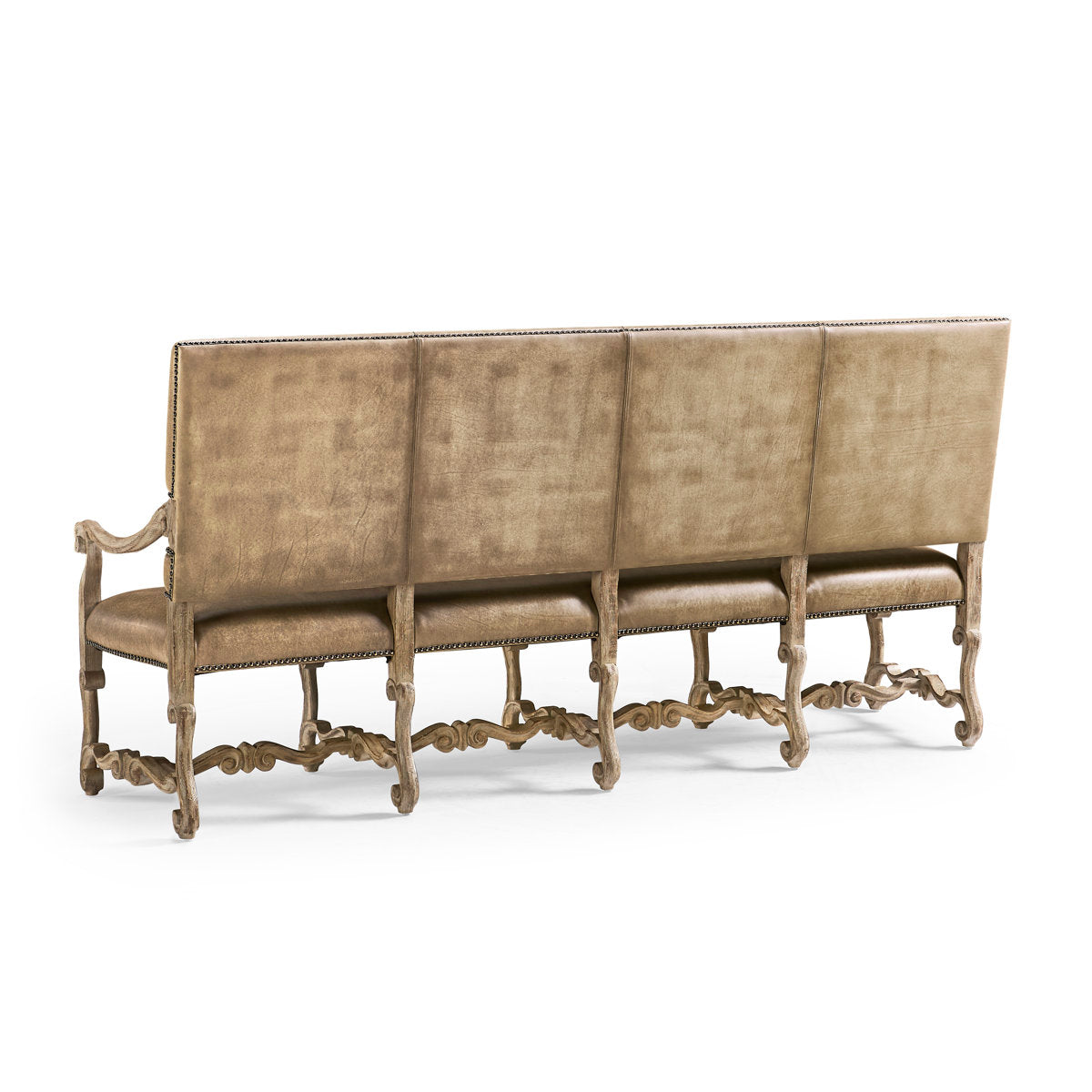 Sagehill Leather Banquette Bench