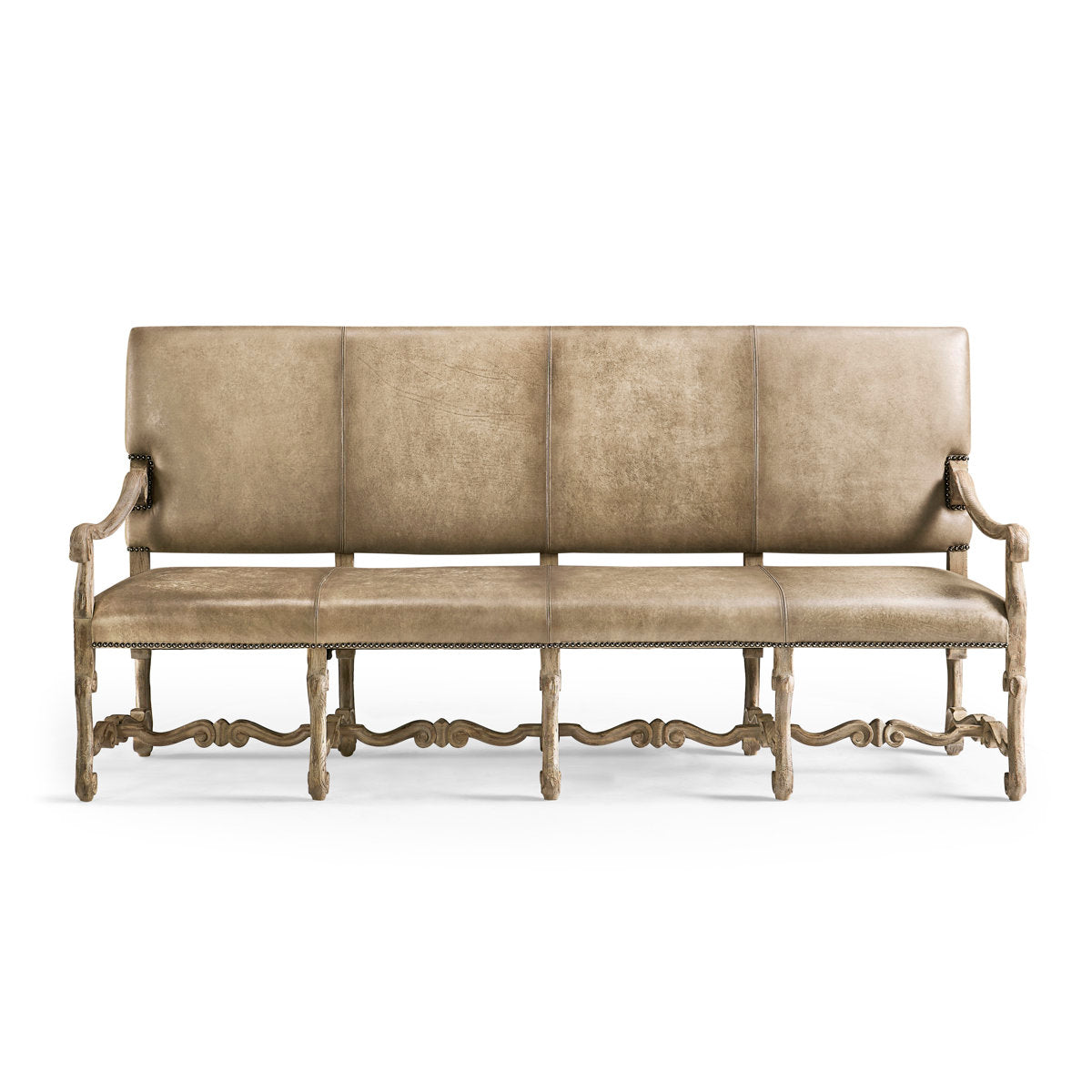 Sagehill Leather Banquette Bench