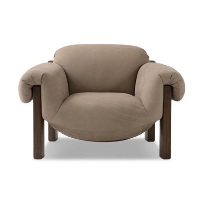 Four Hands Samena Chair Nubuck Nude