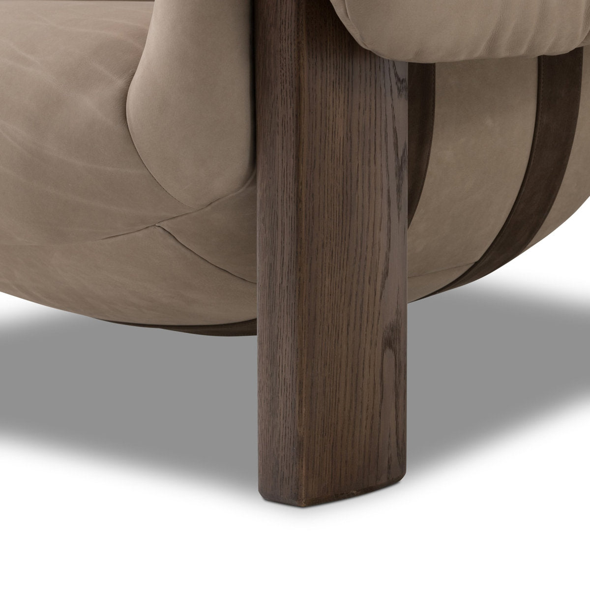 Four Hands Samena Chair Nubuck Nude