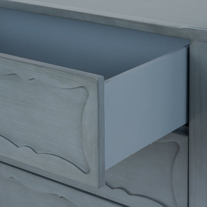 Sara 3-Drawer End Table