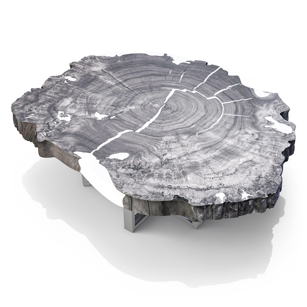 Arditi Collection Satyria Bleached Walnut Wood Coffee Table