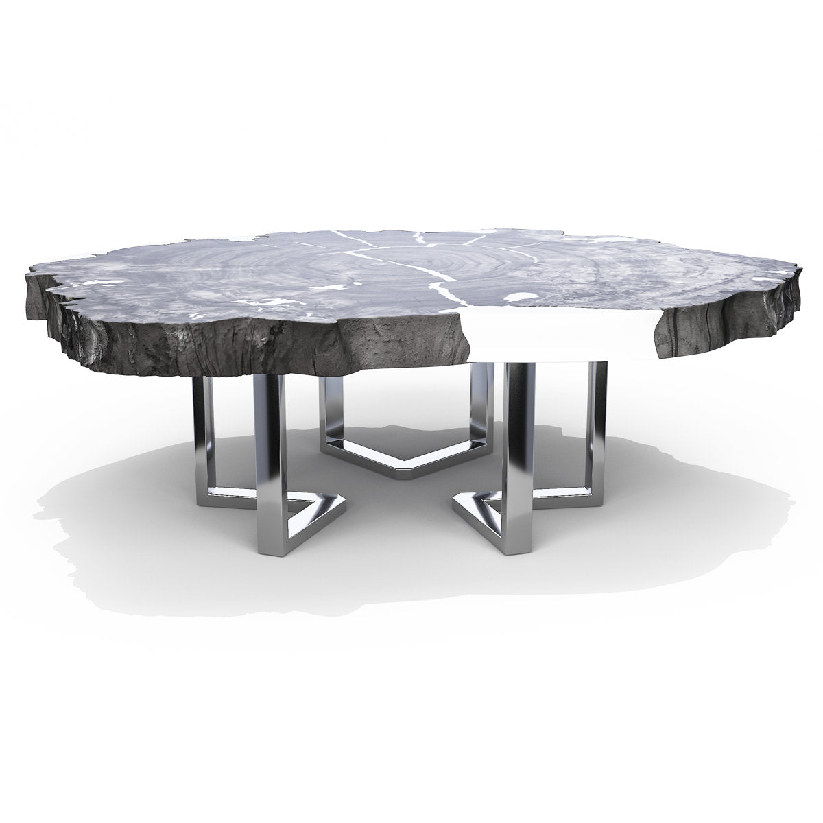 Arditi Collection Satyria Bleached Walnut Wood Coffee Table