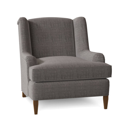 Duralee Savanah 35 Wide Down Cushion Wingback Chair