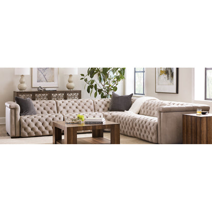 Savion Grandier Leather Symmetrical Reclining Sectional