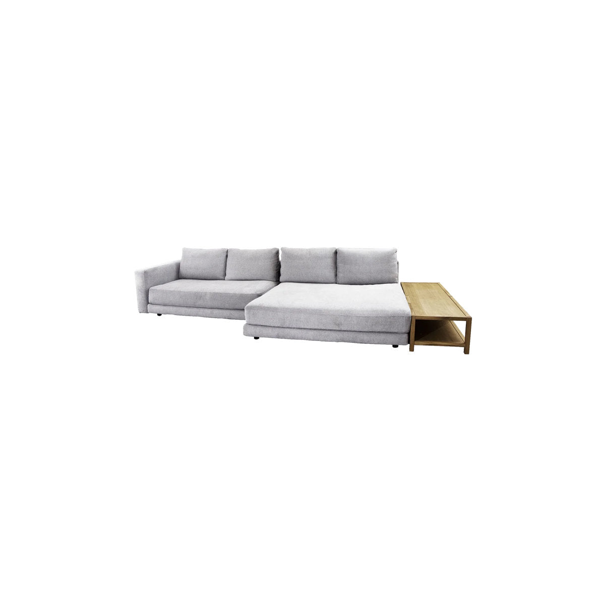 Scale 2-Seater Sofa W/Dob. Daybed, Armrest & Table