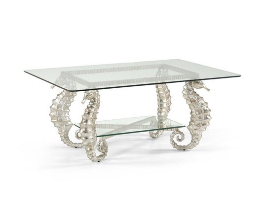 Seahorse Glass Coffee Table