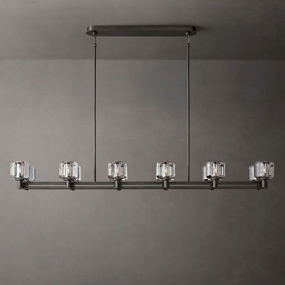 Demaret Double Linear Chandelier 72"