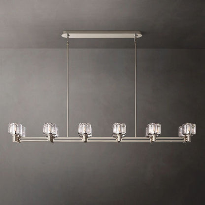 Demaret Double Linear Chandelier 72"