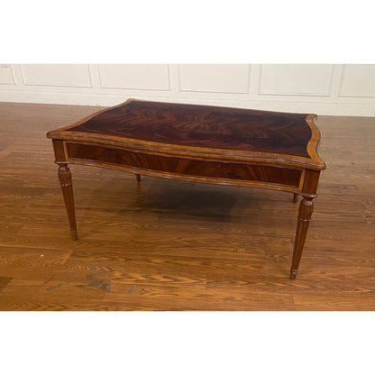 Leighton Hall Furniture Serpentine Cocktail Table
