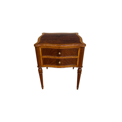 Leighton Hall Furniture Serpentine End Table