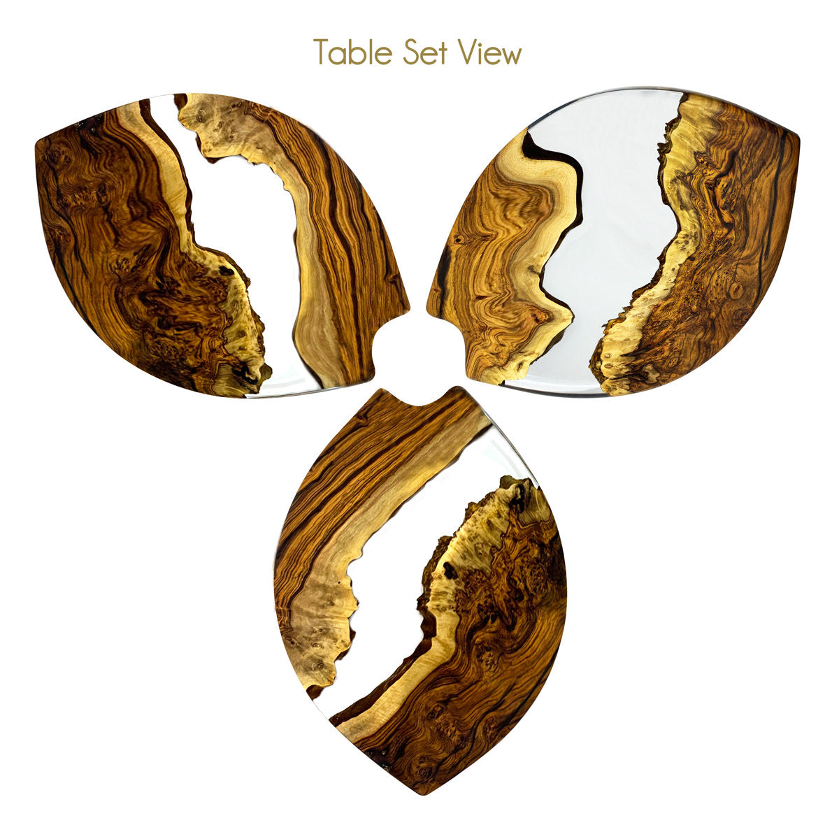 Arditi Collection Serrate Abstract 3 Bunching Tables