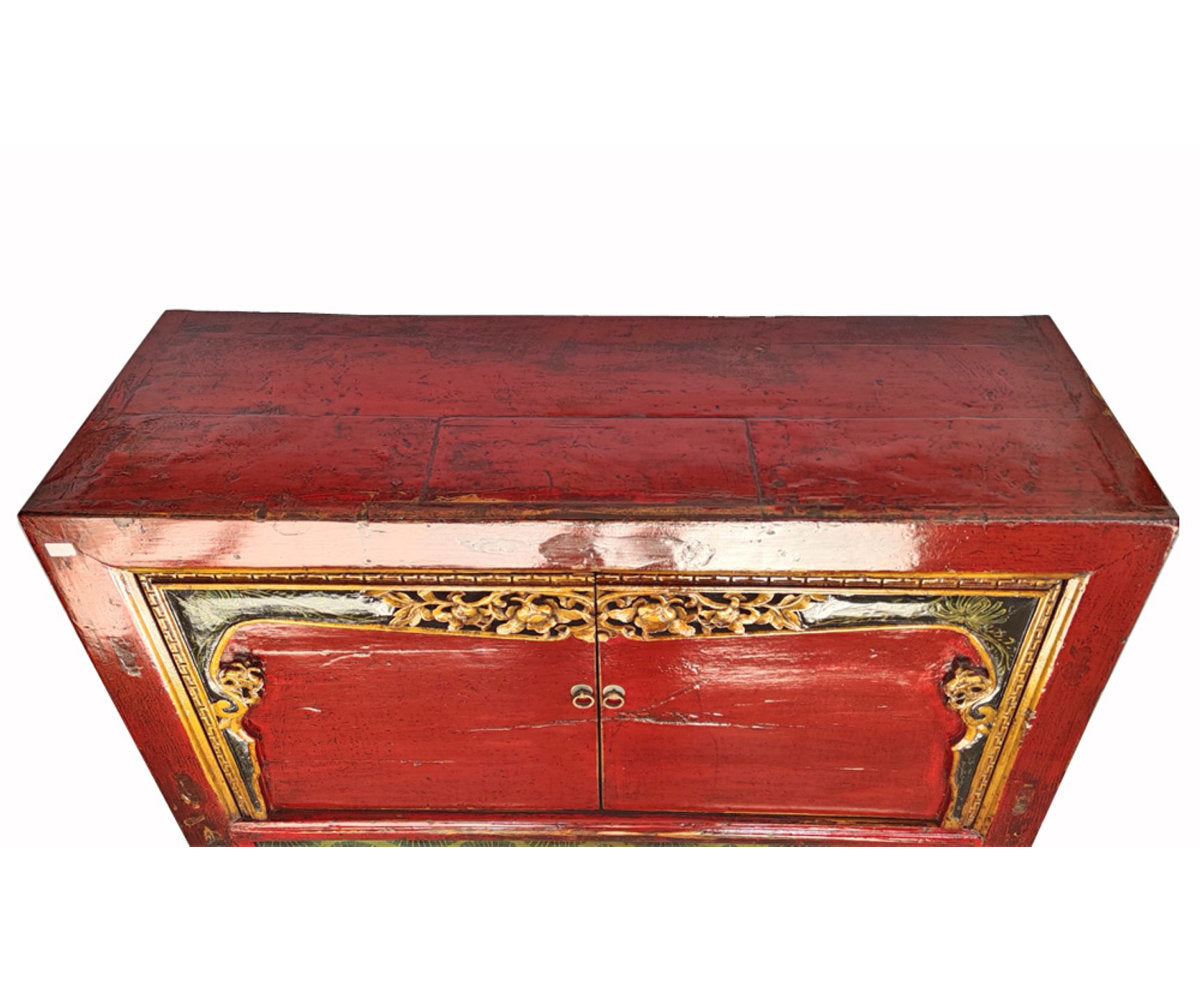 Shanxi Solid Wood Accent Cabinet