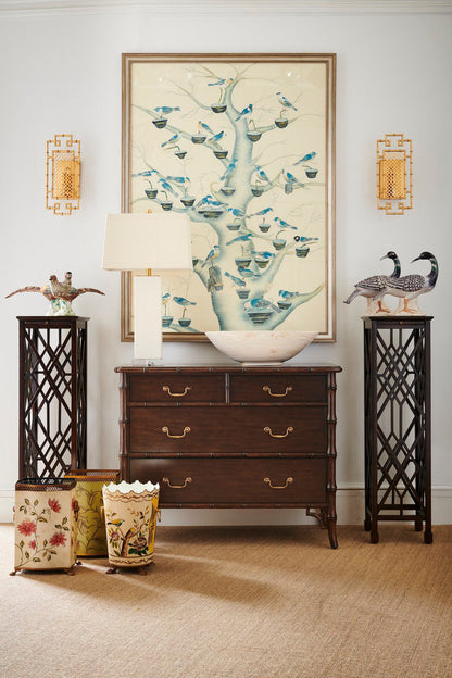 Chelsea House Sheraton Wood 4 Drawer Accent Chest