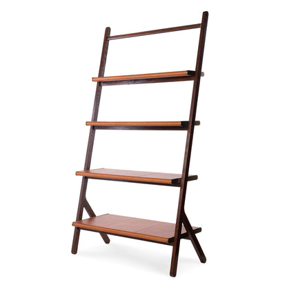 Shiloh Solid Wood Ladder Bookcase