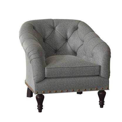 Siena Barrel Chair Chair with Ottoman