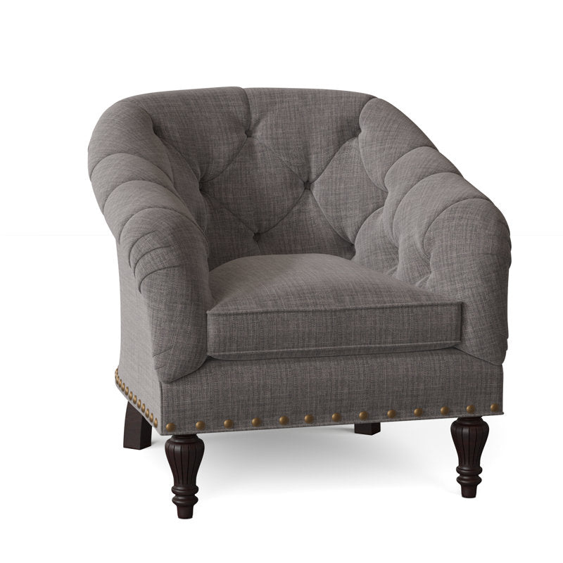 Siena Barrel Chair Chair with Ottoman