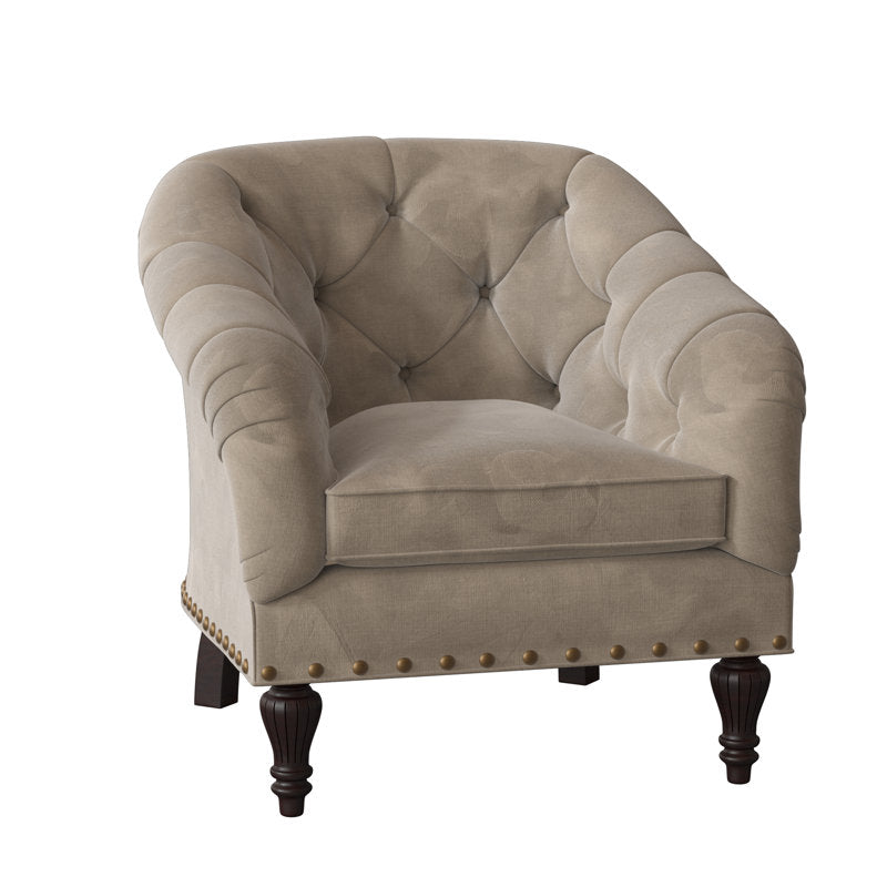 Siena Barrel Chair Chair with Ottoman