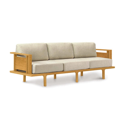 Copeland Furniture Sierra Seating And Occasional Sofa Wood Panel