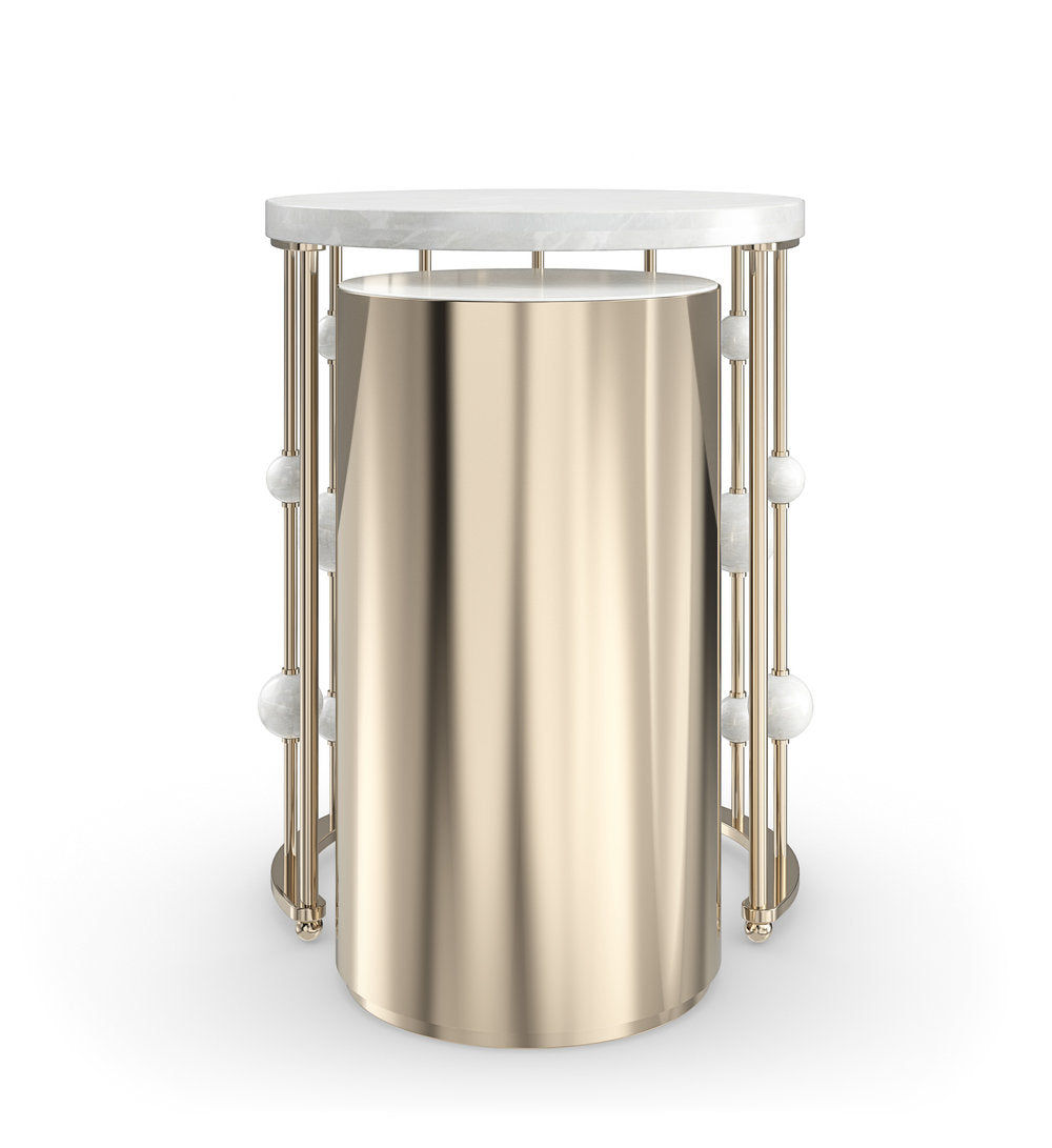 Signature Debut Marble Nesting End Table