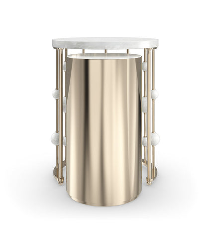 Signature Debut Marble Nesting End Table