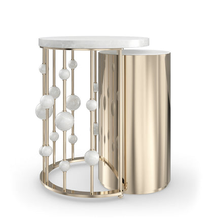 Signature Debut Marble Nesting End Table