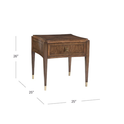 Signature Designs Chiavari Square End Table