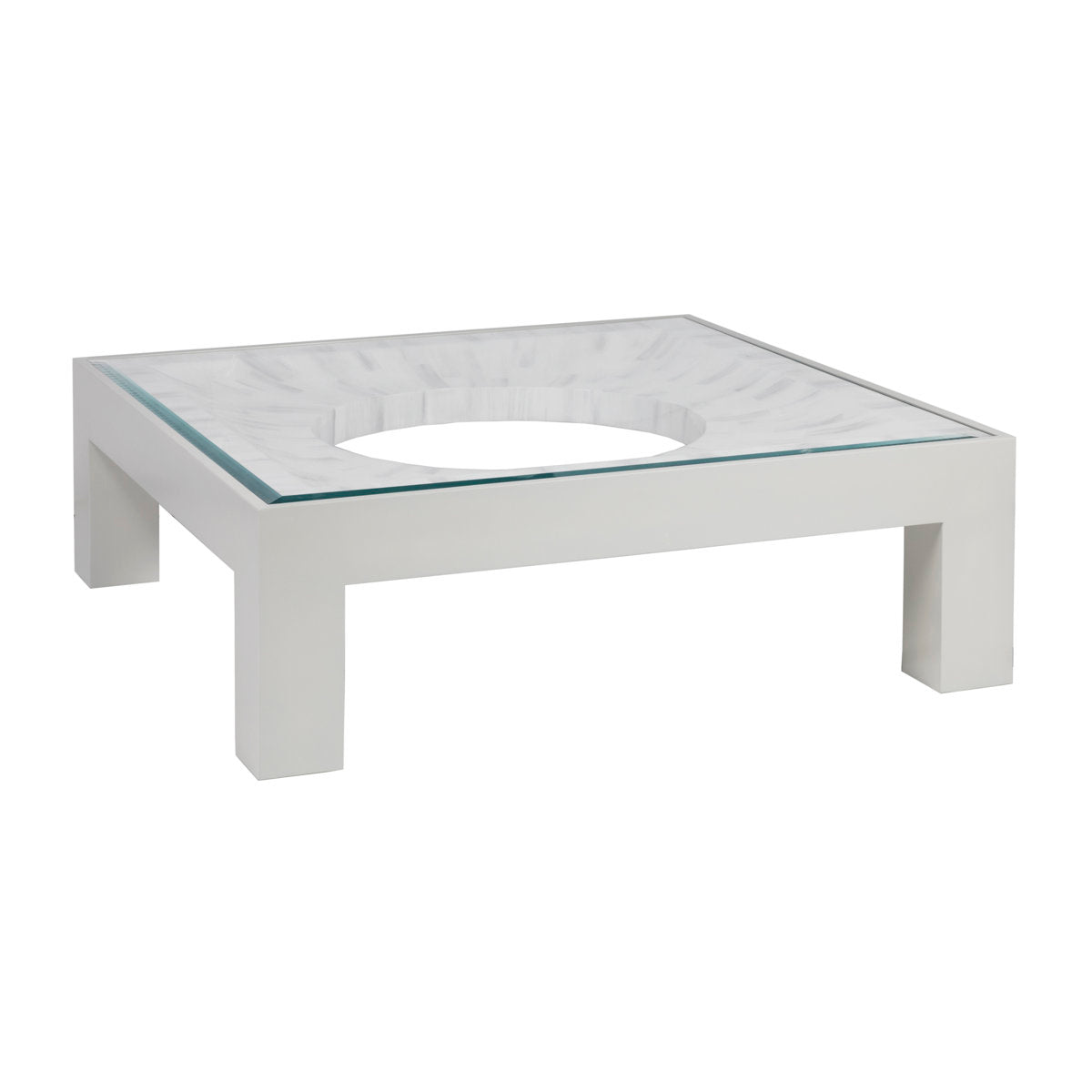 Signature Designs Elation White Cocktail Table