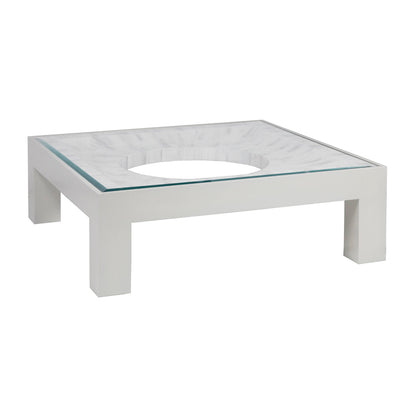 Signature Designs Elation White Cocktail Table