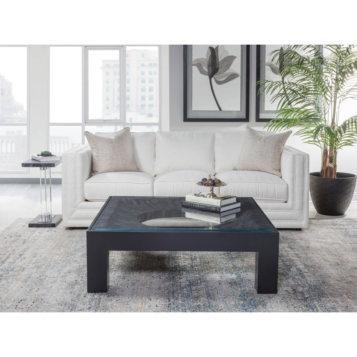 Signature Designs Elation White Cocktail Table