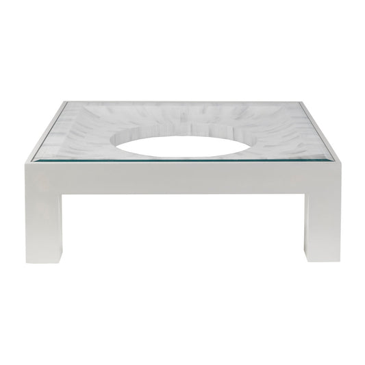 Signature Designs Elation White Cocktail Table