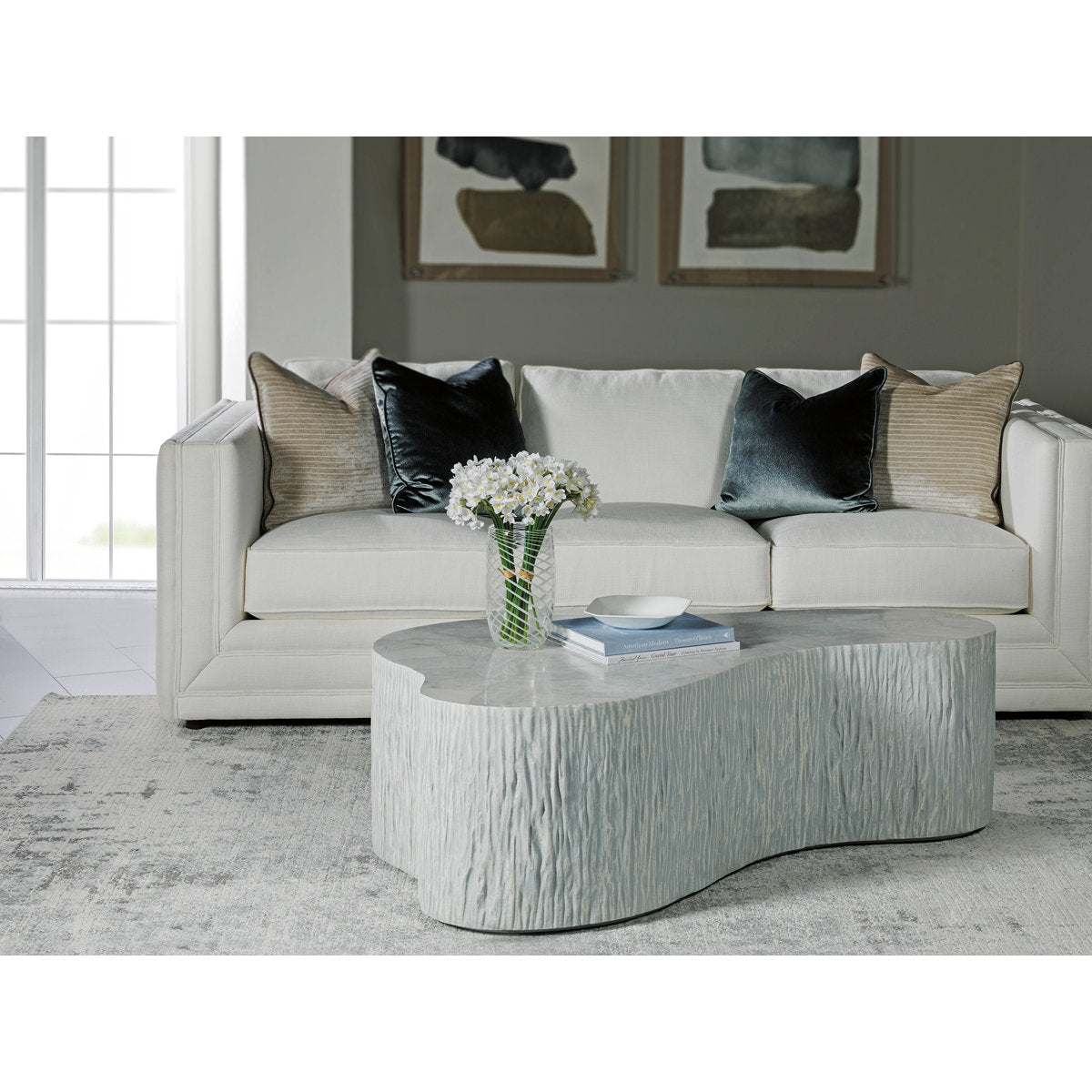 Signature Designs Genuine Marble Solid Coffee Table