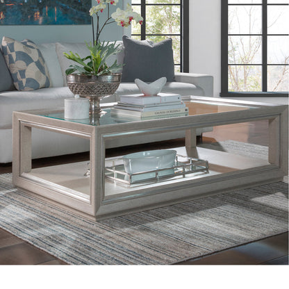 Signature Designs Zeitgeist Linen Cocktail Table