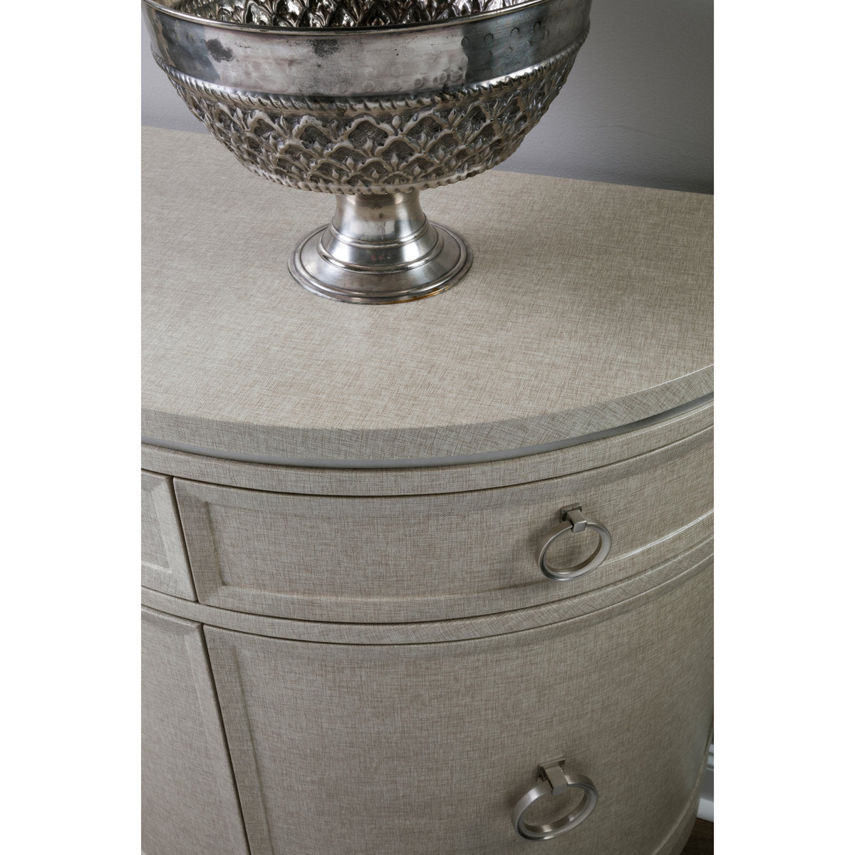 Signature Designs Zeitgeist Linen Demilune Chest