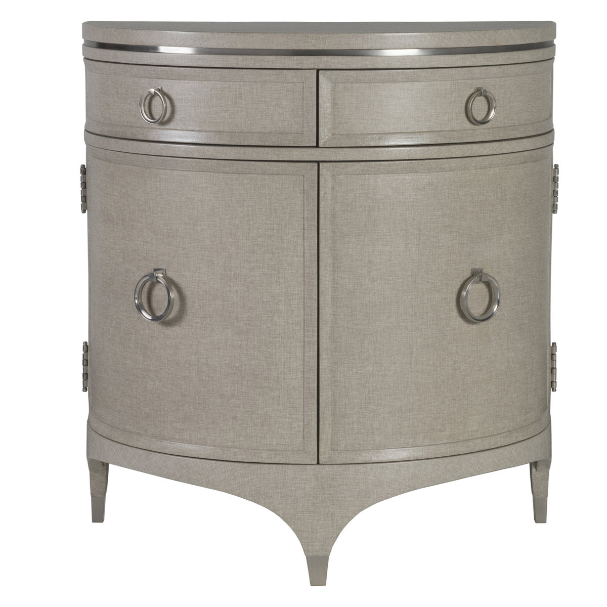 Signature Designs Zeitgeist Linen Demilune Chest