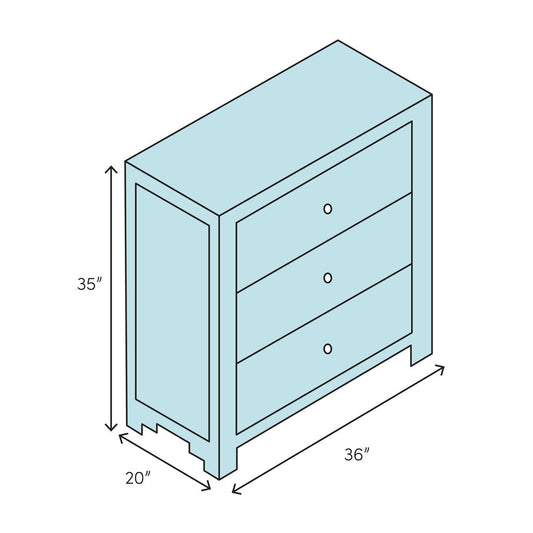 Signature Designs Zeitgeist Linen Hall Chest