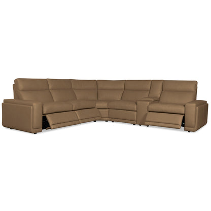 Hooker Furniture Simone Six Piece Power Reclining Sectional