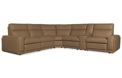 Hooker Furniture Simone Six Piece Power Reclining Sectional