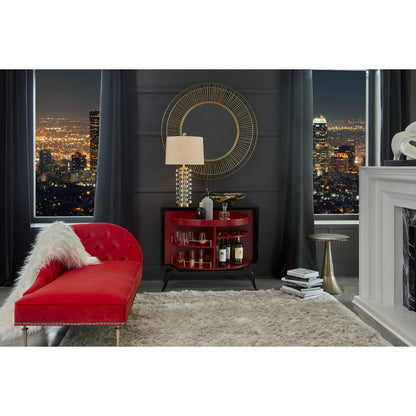 Sinatra Solid Wood Accent Cabinet