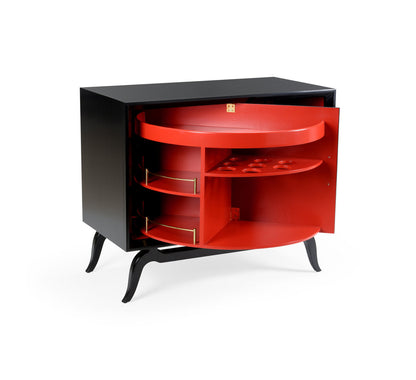 Sinatra Solid Wood Accent Cabinet