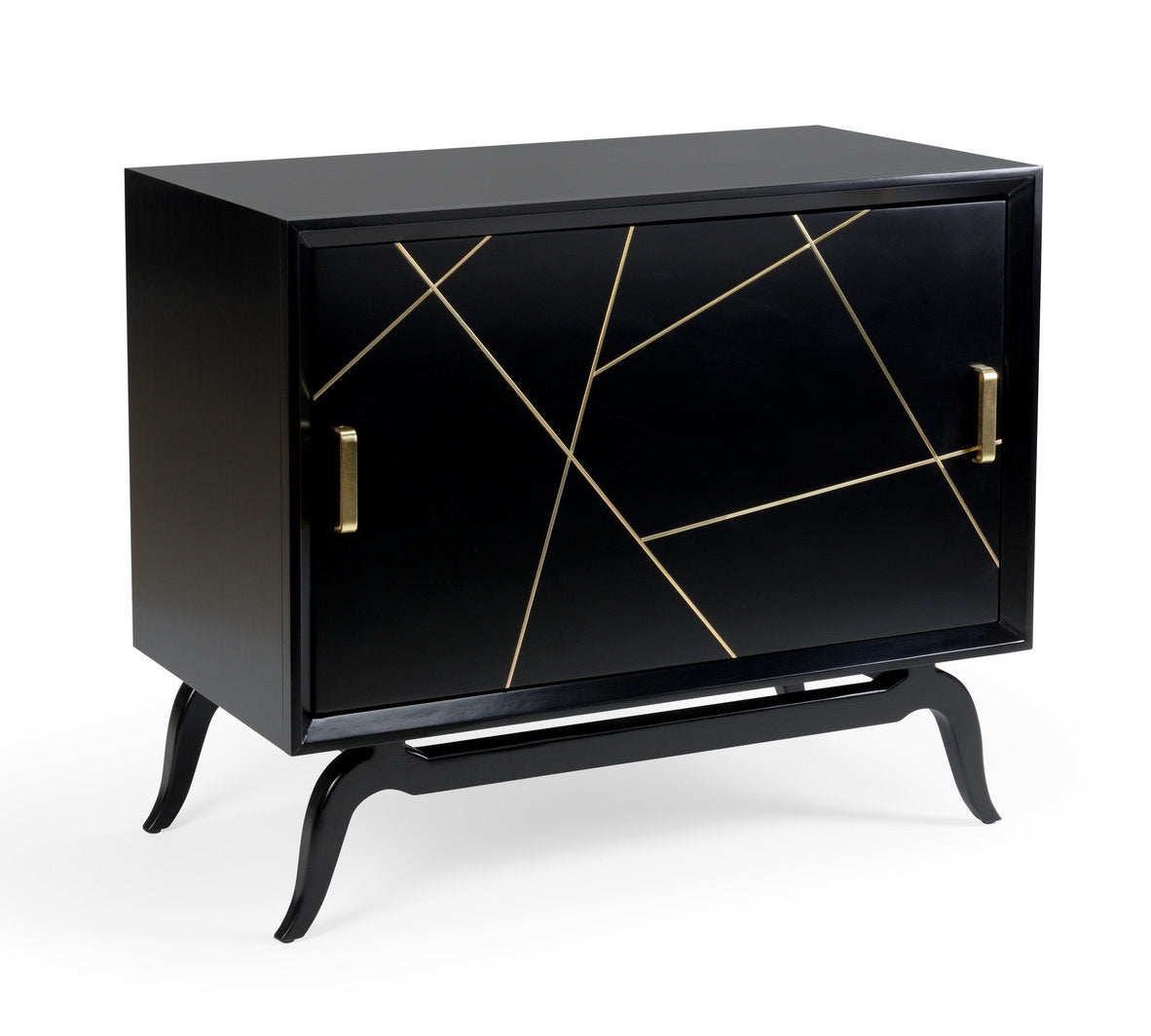 Sinatra Solid Wood Accent Cabinet