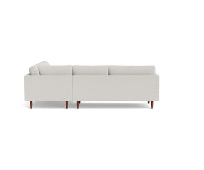 Benchmade Modern Skinny Fat Sectional With Bumper 95 X 95