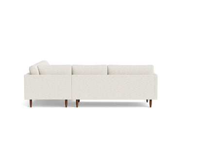 Benchmade Modern Skinny Fat Sectional With Bumper 95 X 95